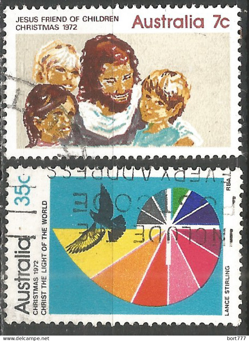 Australia 1972 Year, Used Stamps Set - Oblitérés