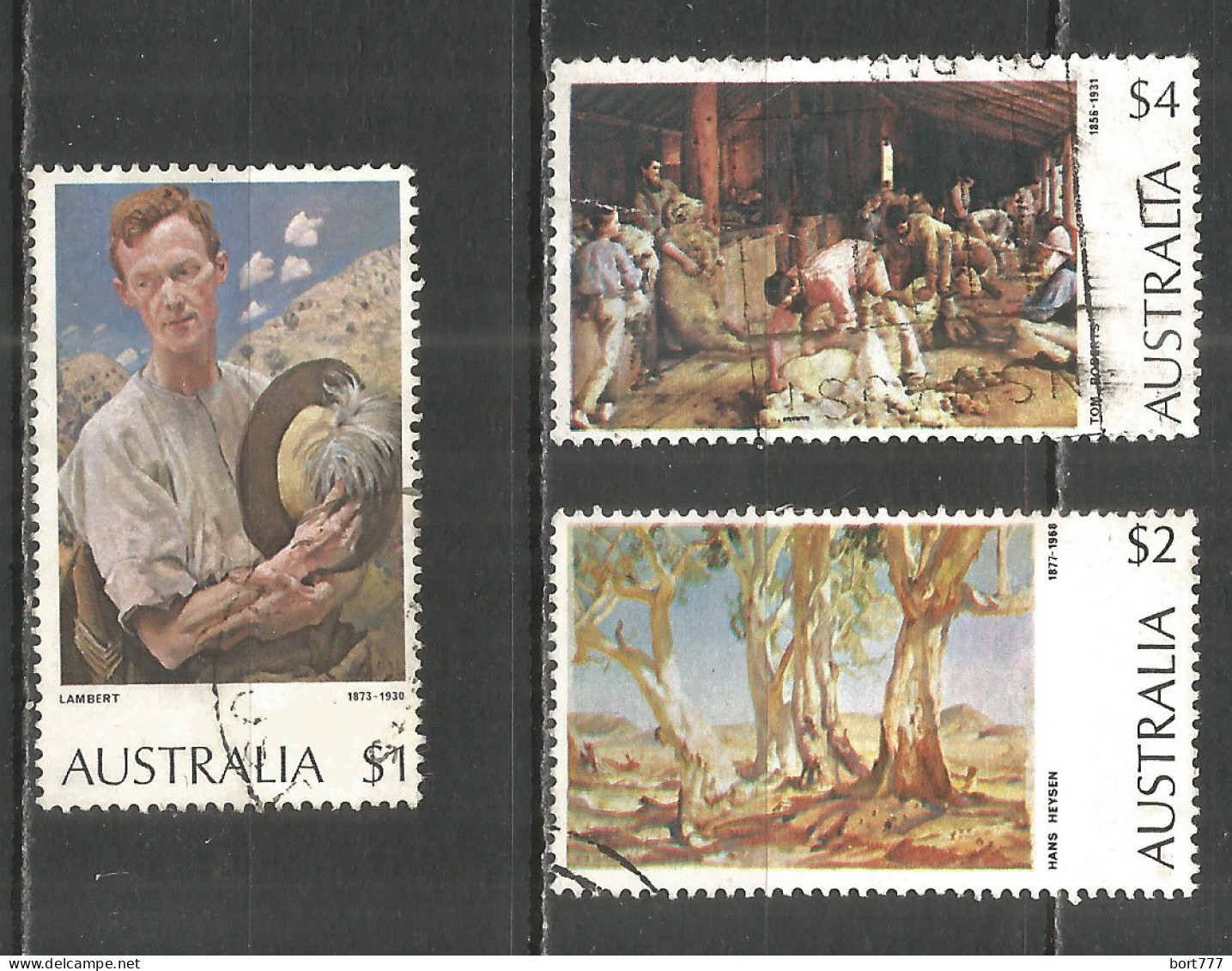 Australia 1974 Year, Used Stamps Set - Oblitérés