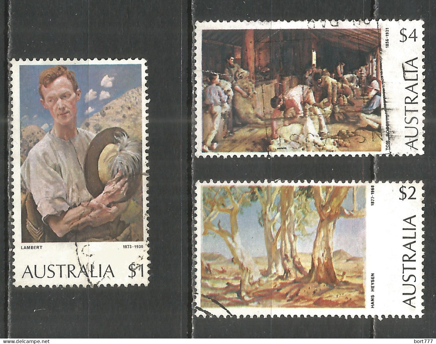 Australia 1974 Year, Used Stamps Set - Used Stamps