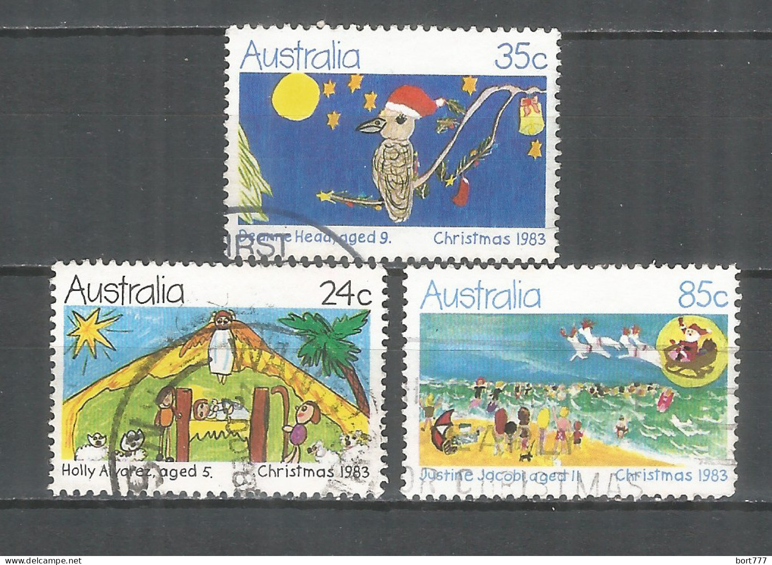 Australia 1983 Year, Used Stamps Set  - Gebraucht