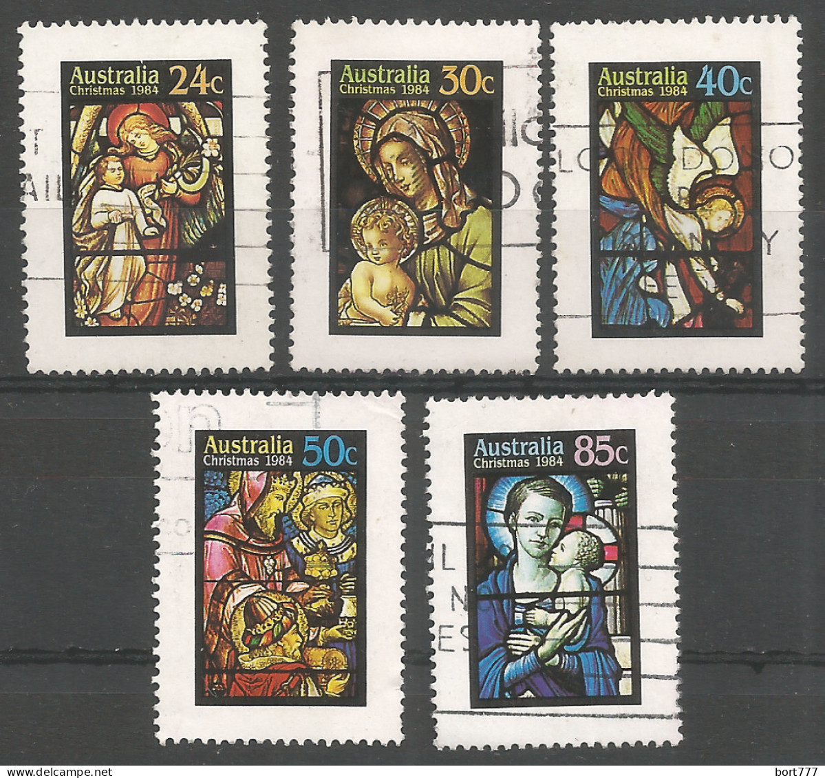 Australia 1984 Year, Used Stamps Set  - Gebraucht