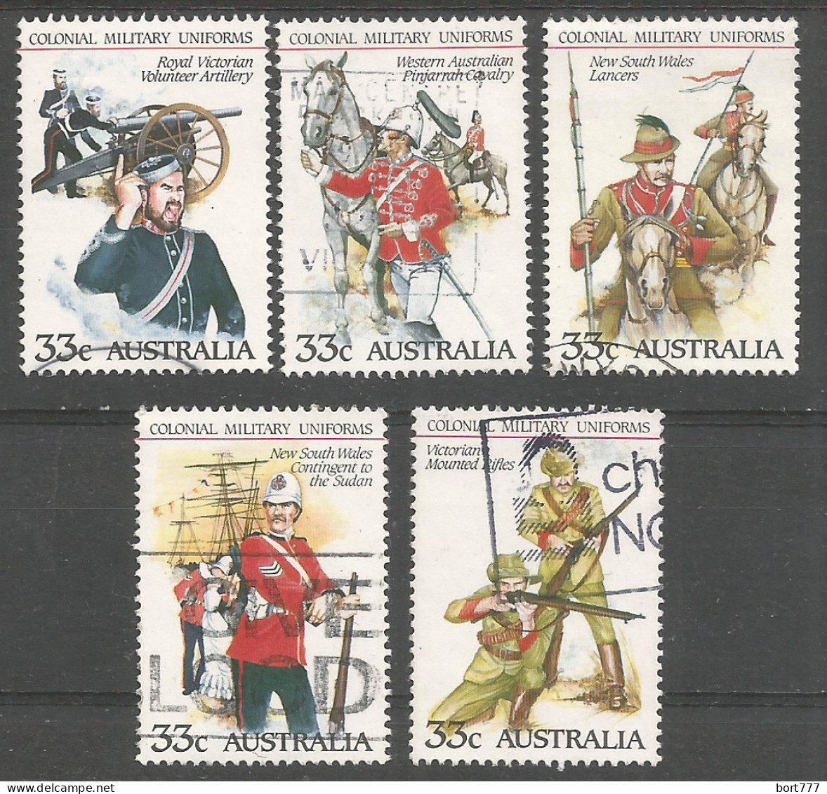 Australia 1985 Year, Used Stamps Set - Used Stamps