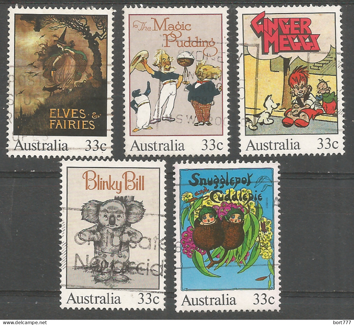 Australia 1985 Year, Used Stamps Set - Gebraucht