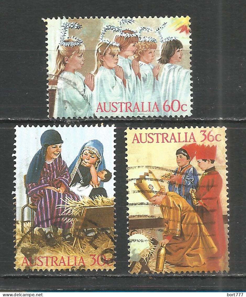 Australia 1986 Year, Used Stamps Set  - Usados