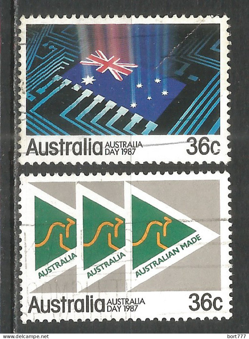 Australia 1987 Year, Used Stamps Set  - Used Stamps