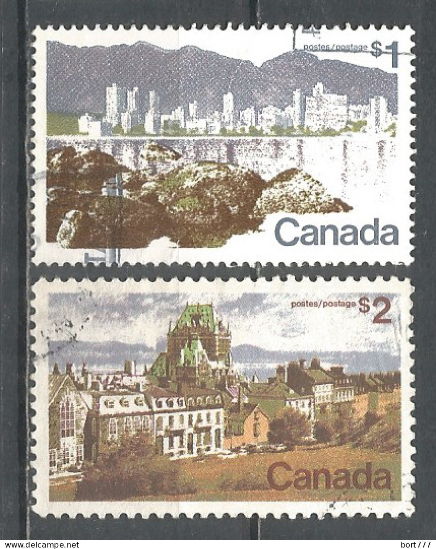 Canada 1972 Year, Used Stamps Mi.# 496-97  - Oblitérés