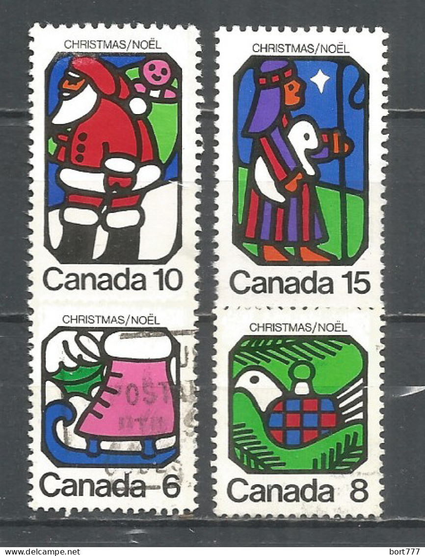 Canada 1973 Year, Used Stamps Mi.# 541-44 - Gebruikt