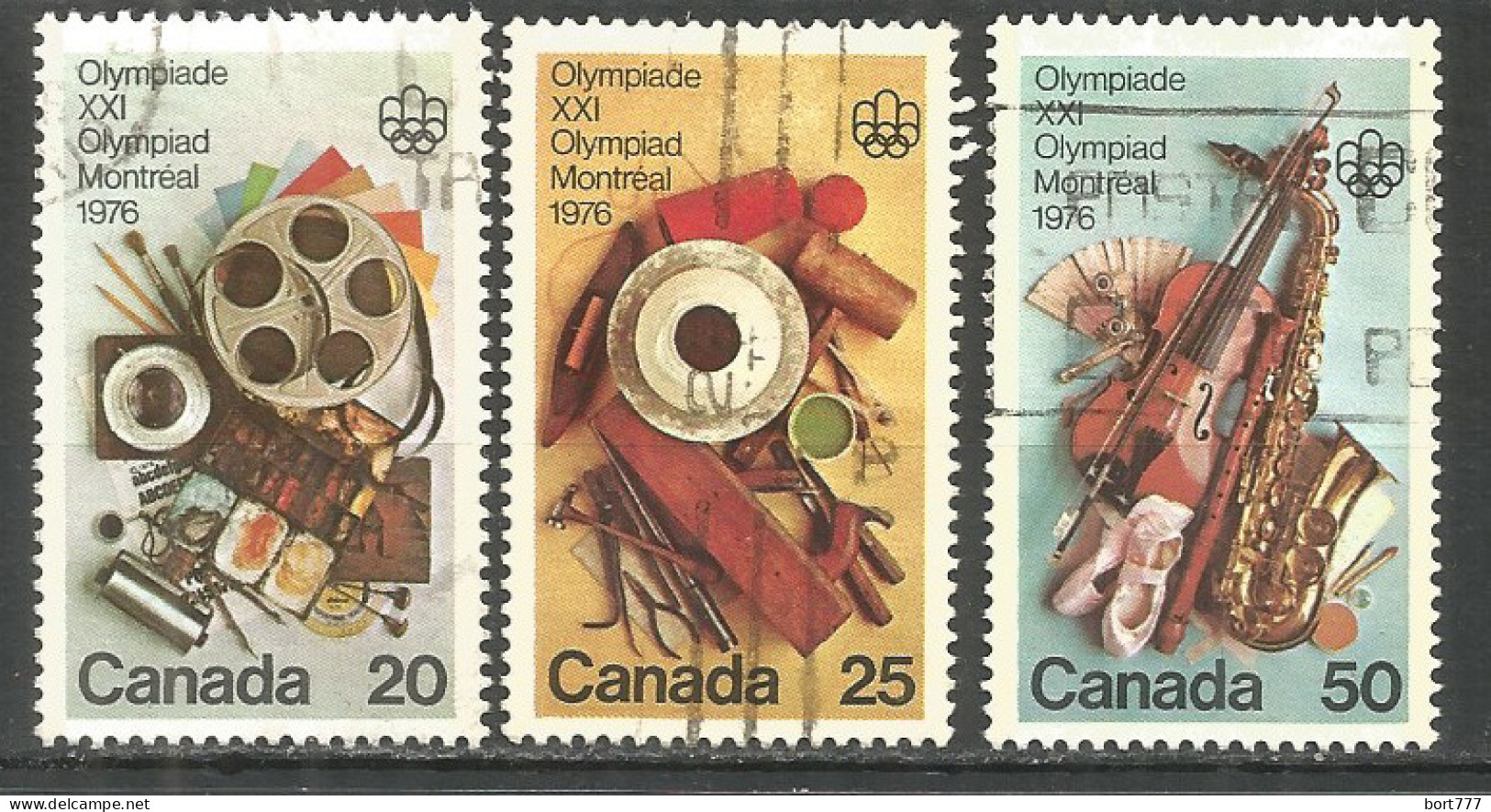 Canada 1976 Year, Used Stamps Mi.# 621-22 - Gebraucht