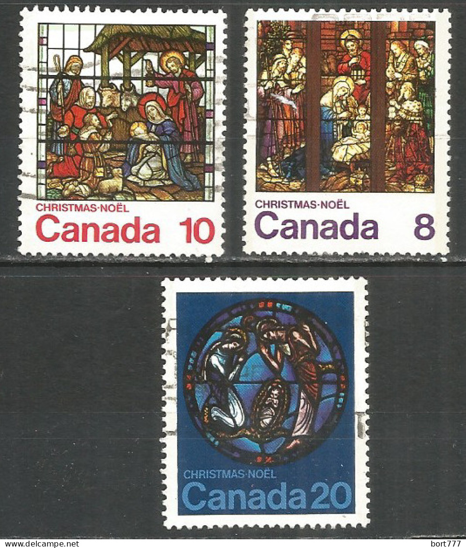 Canada 1976 Year, Used Stamps Mi.# 641-43 - Usati