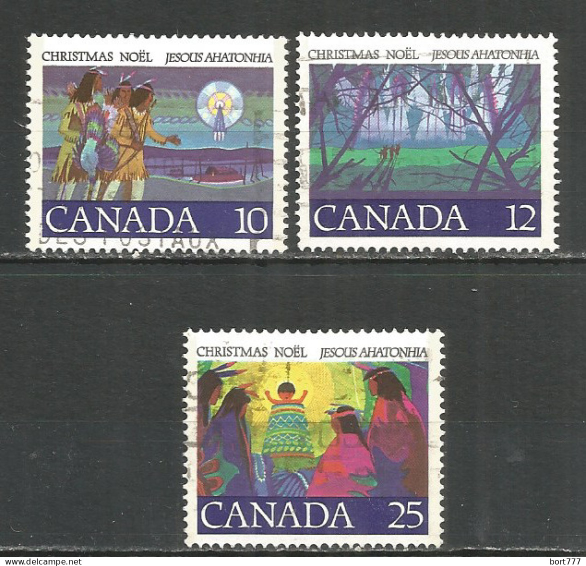 Canada 1977 Year, Used Stamps Mi.# 669-71 - Gebruikt