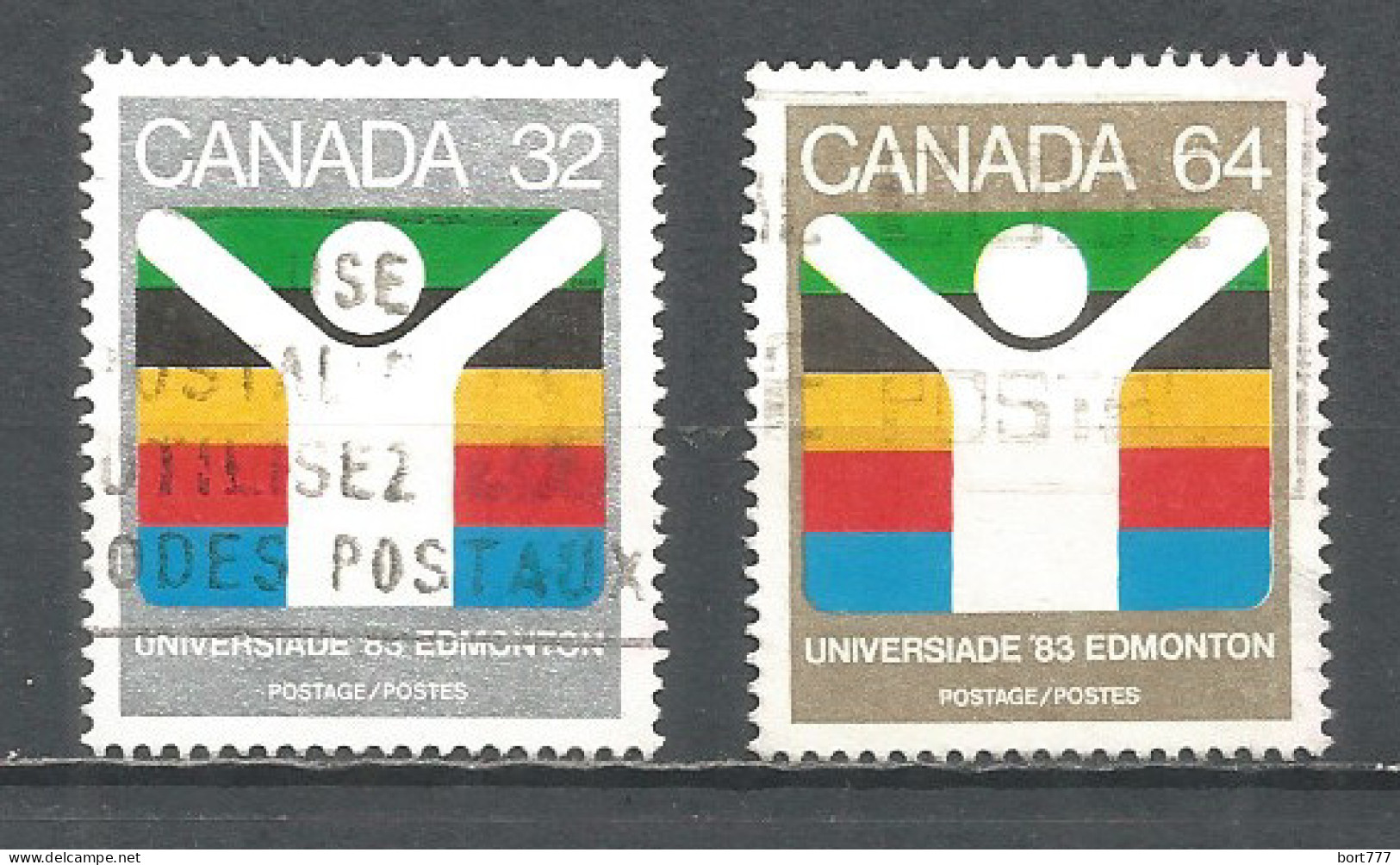 Canada 1983 Year, Used Stamps Mi.# 875-76 - Gebruikt