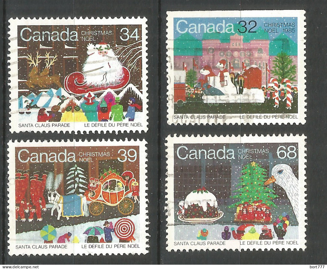 Canada 1985 Year, Used Stamps Mi.# 976-79 - Gebruikt