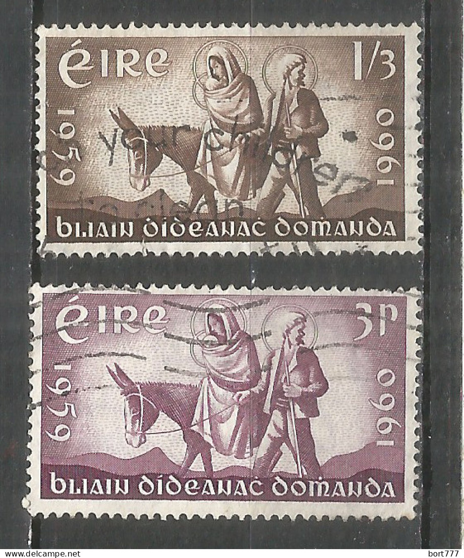 IRELAND 1960 Used Stamps Mi.# 144-145 - Usati