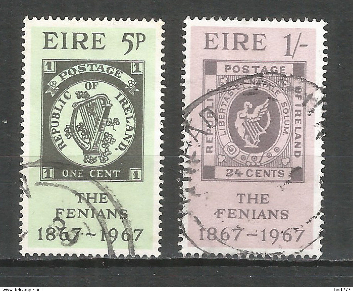 IRELAND 1967 Used Stamps Mi.# 198-199 - Gebruikt