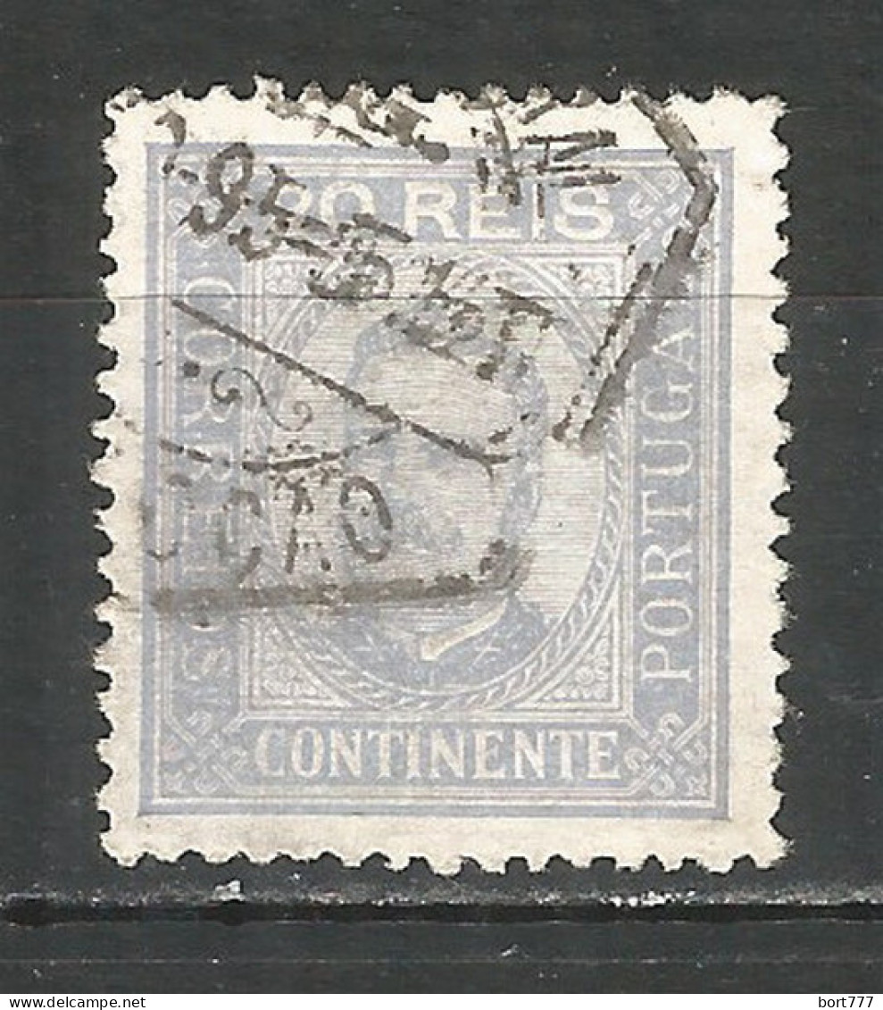 Portugal 1892 Used Stamp Mi.# 69y  (12 1/2) - Oblitérés