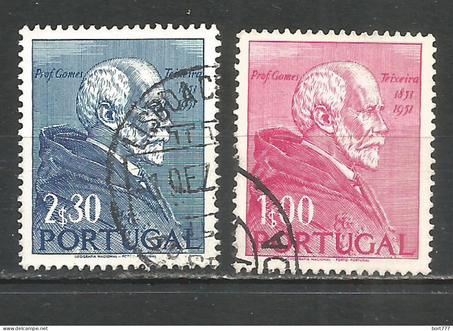Portugal 1952 Used Stamps Mi.# 782-783 - Oblitérés