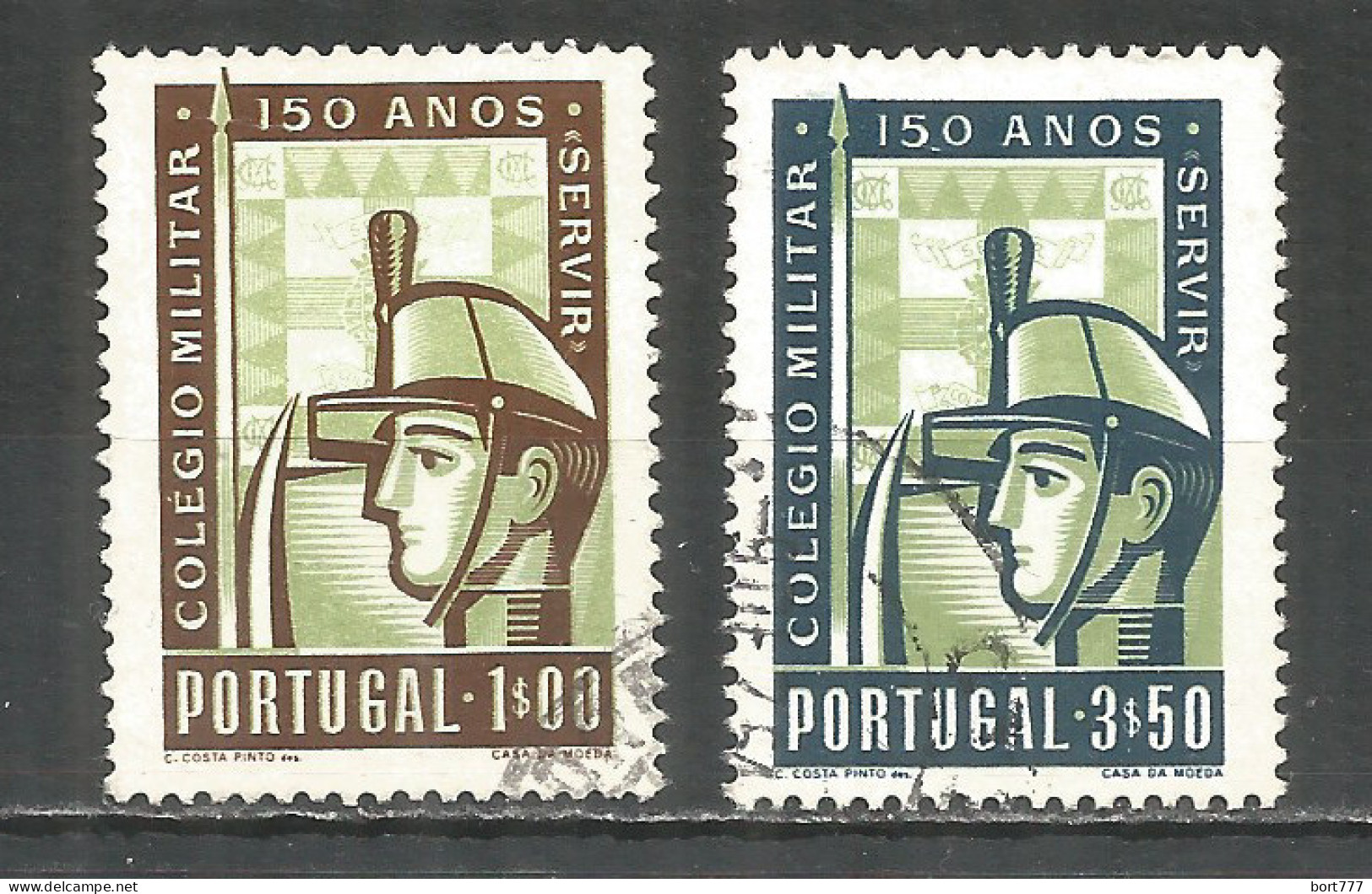 Portugal 1954 Used Stamps Mi.# 829-30 - Oblitérés