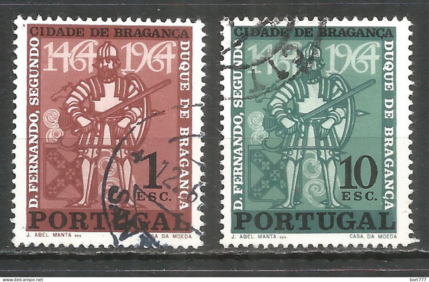 Portugal 1965 Used Stamps Mi.# 977-78 - Oblitérés