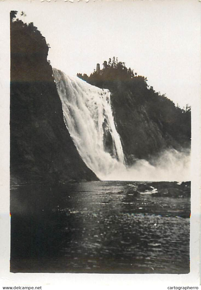 Canada Quebec Montmorency Falls Photo - América