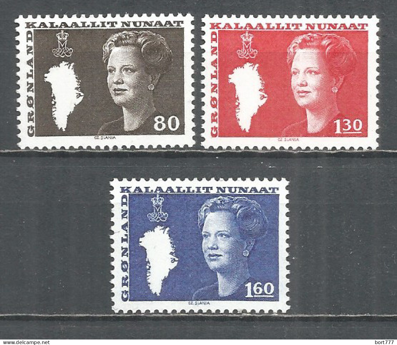 Greenland 1980 , Mint Stamps MNH (**)  - Nuevos