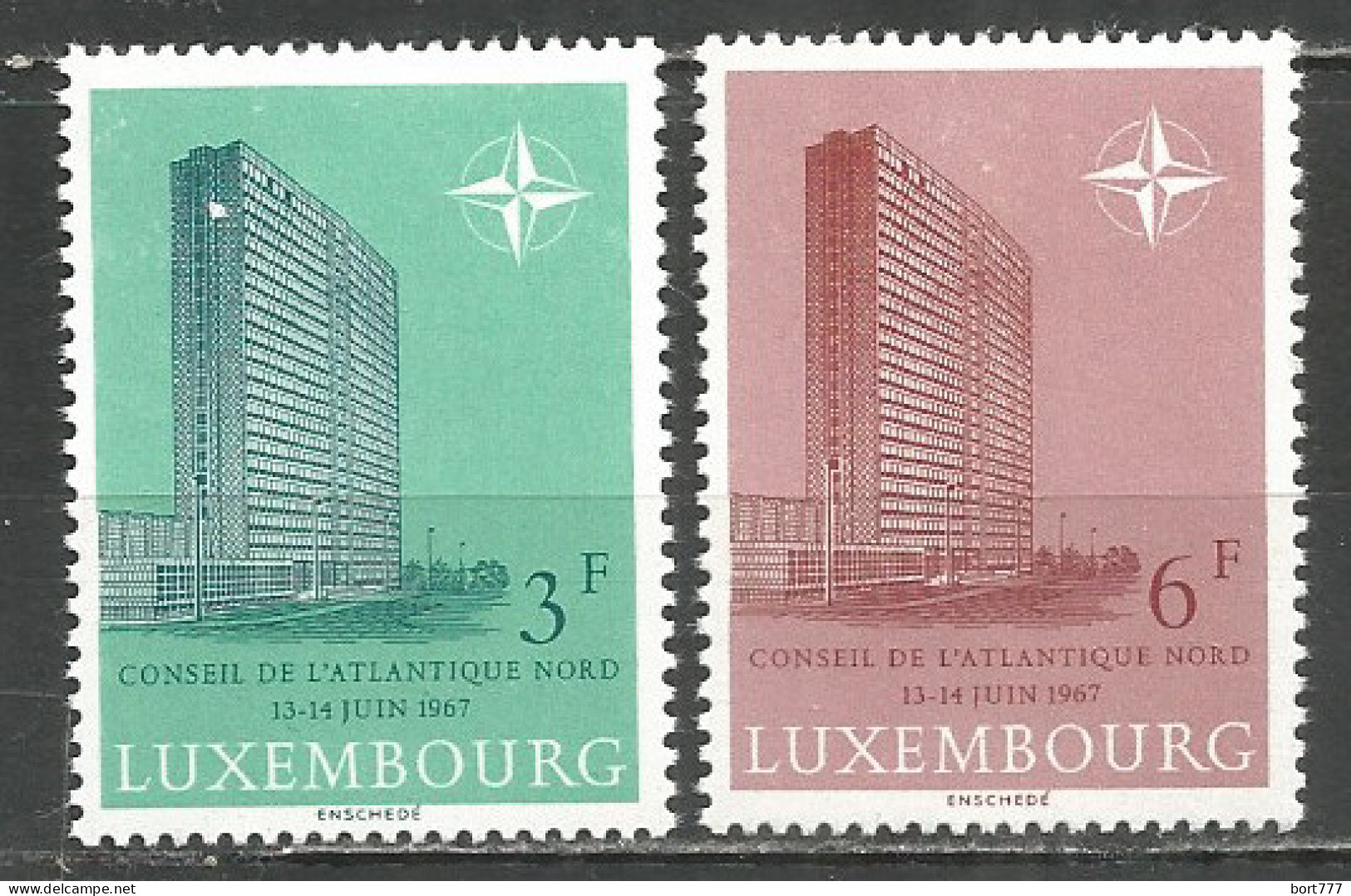 Luxembourg 1967 Year, Mint Stamps MNH (**)  Set - Neufs