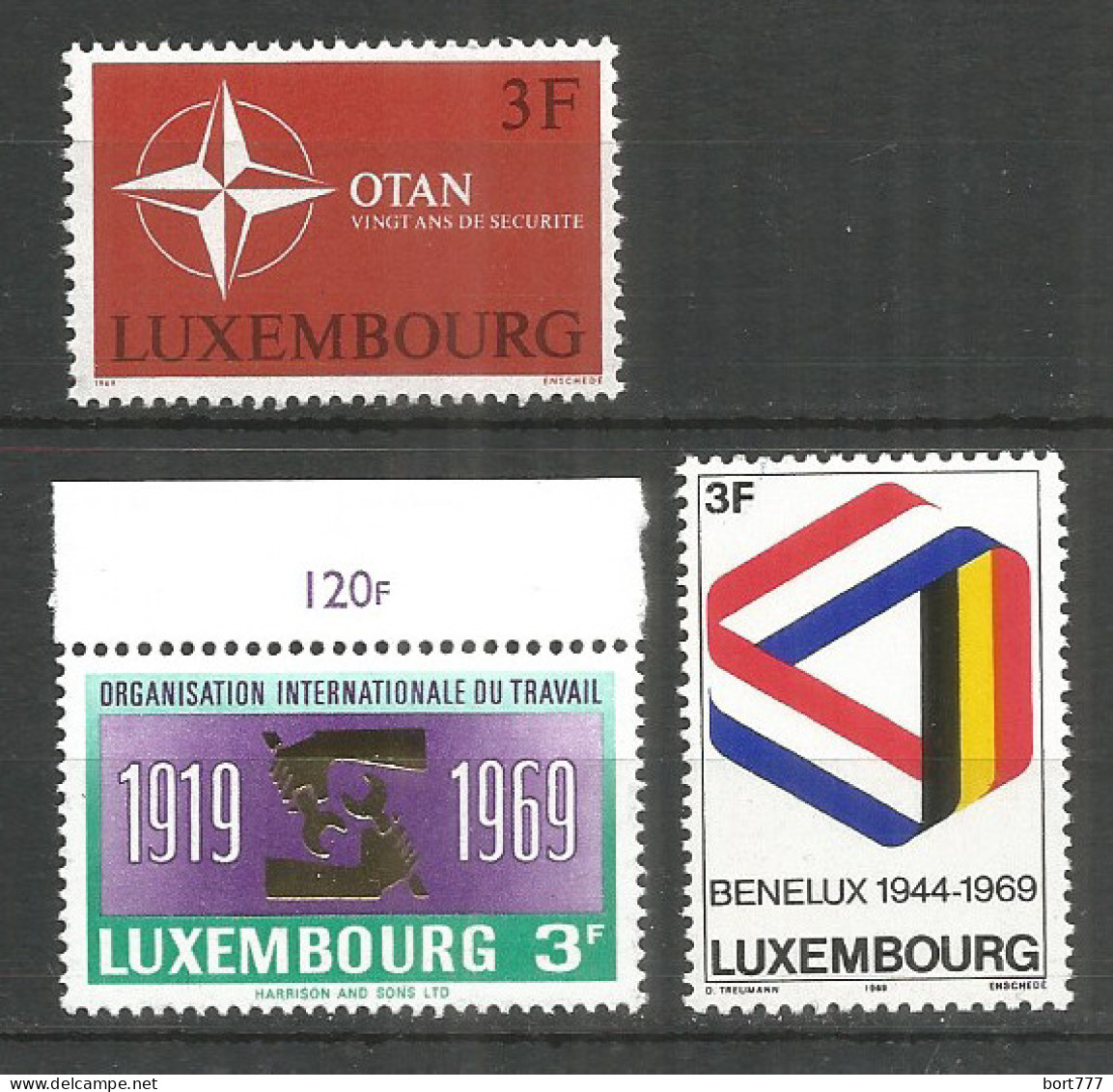 Luxembourg 1969 Year, Mint Stamps MNH (**)   - Nuevos