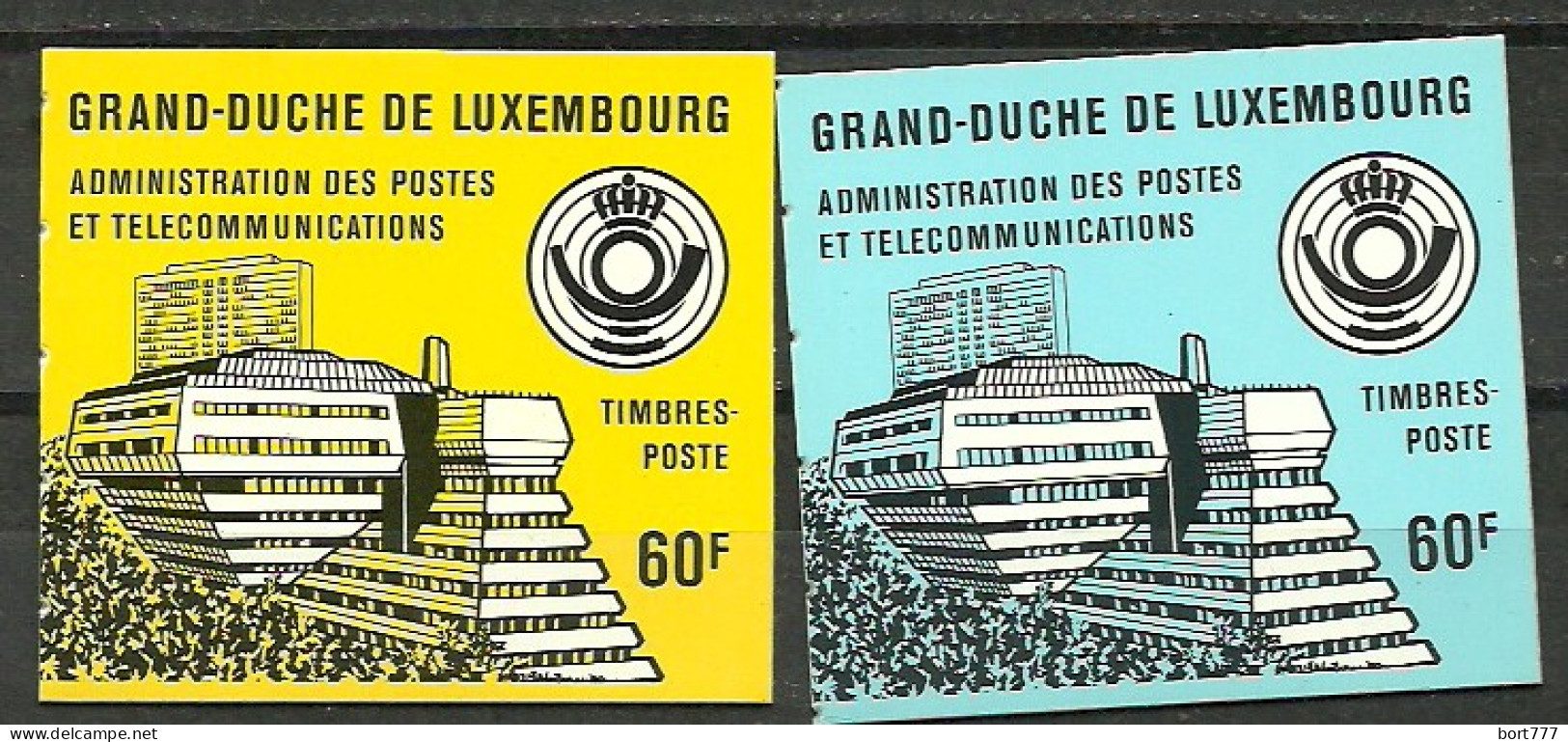 Luxembourg 1986 Mint 2 Booklets - Markenheftchen