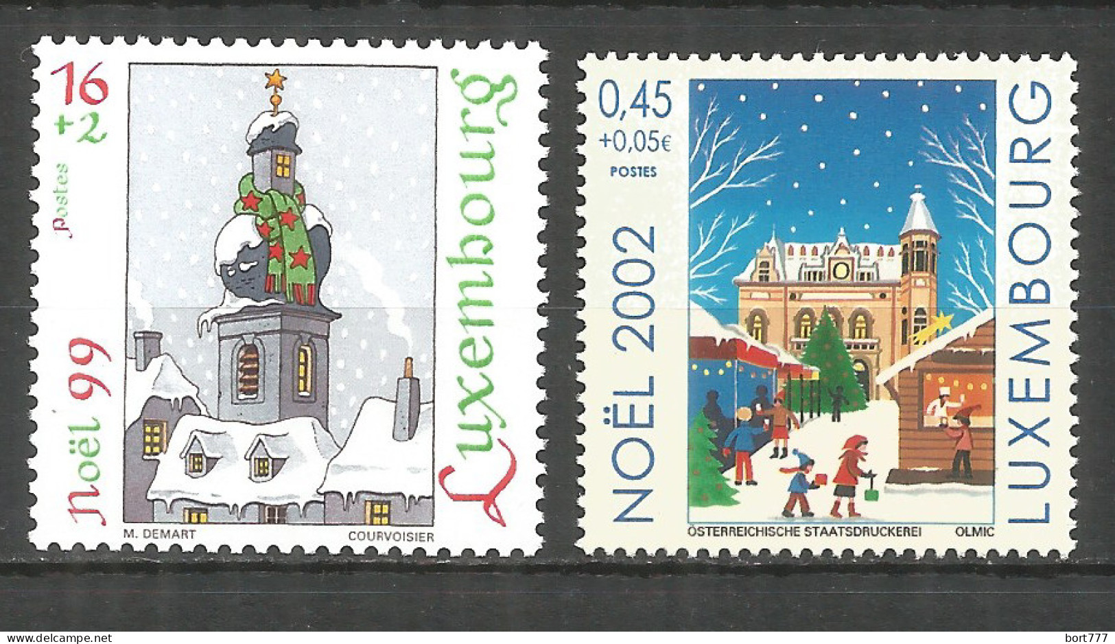 Luxembourg 1999/2002  Year, Mint Stamps MNH (**)  - Nuevos