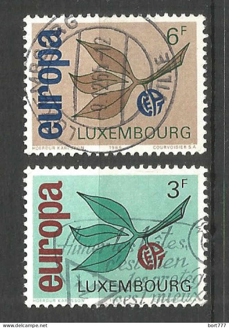 Luxembourg EUROPA CEPT 1965 Used Stamps Set - Gebruikt