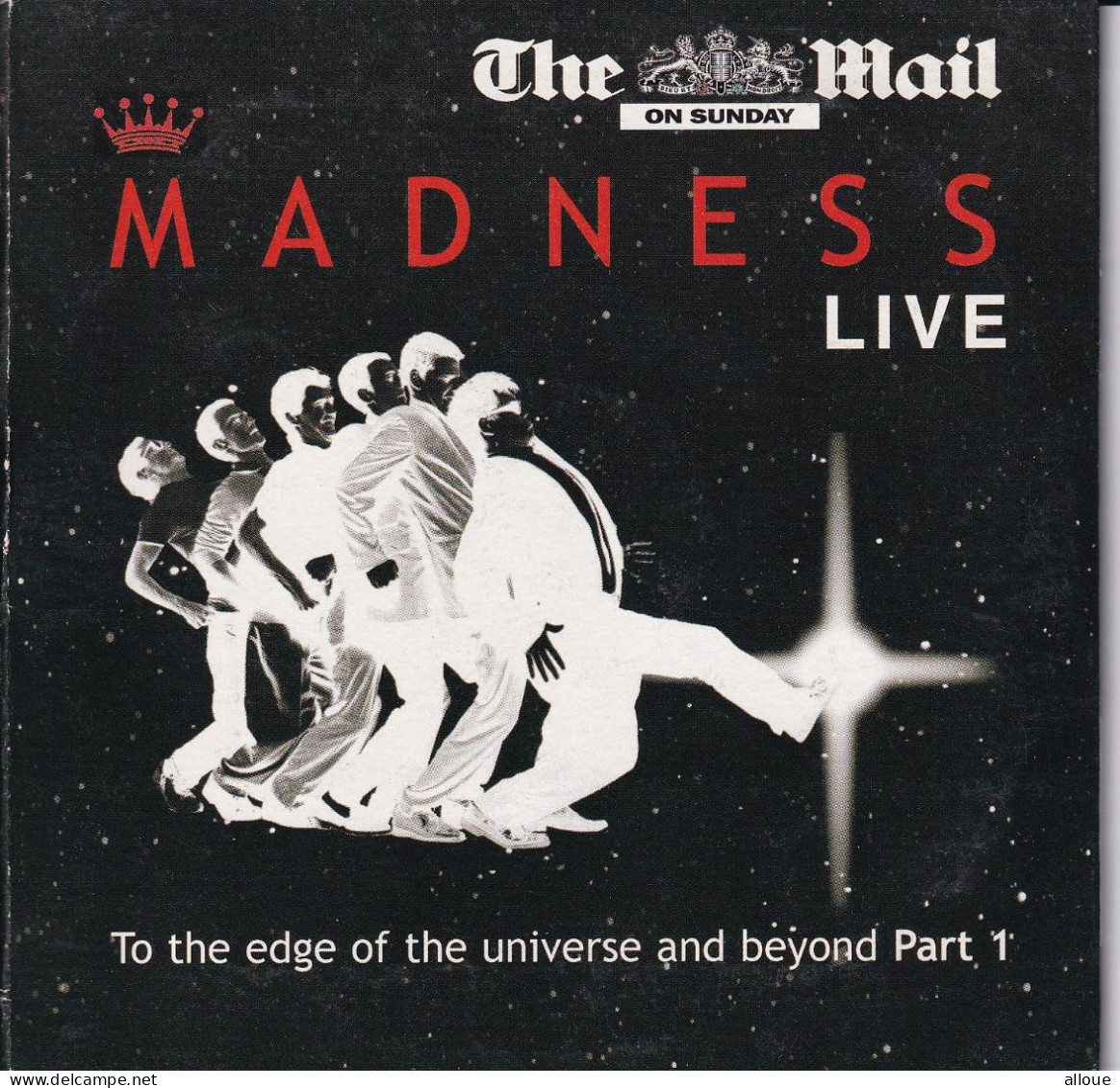 MADNESS - CD THE SUNDAY TIME POCHETTE CARTON - THE EDGE OF THE UNIVERS AND BEYOND PART 1 (LIVE 9 Titres) - Sonstige - Englische Musik