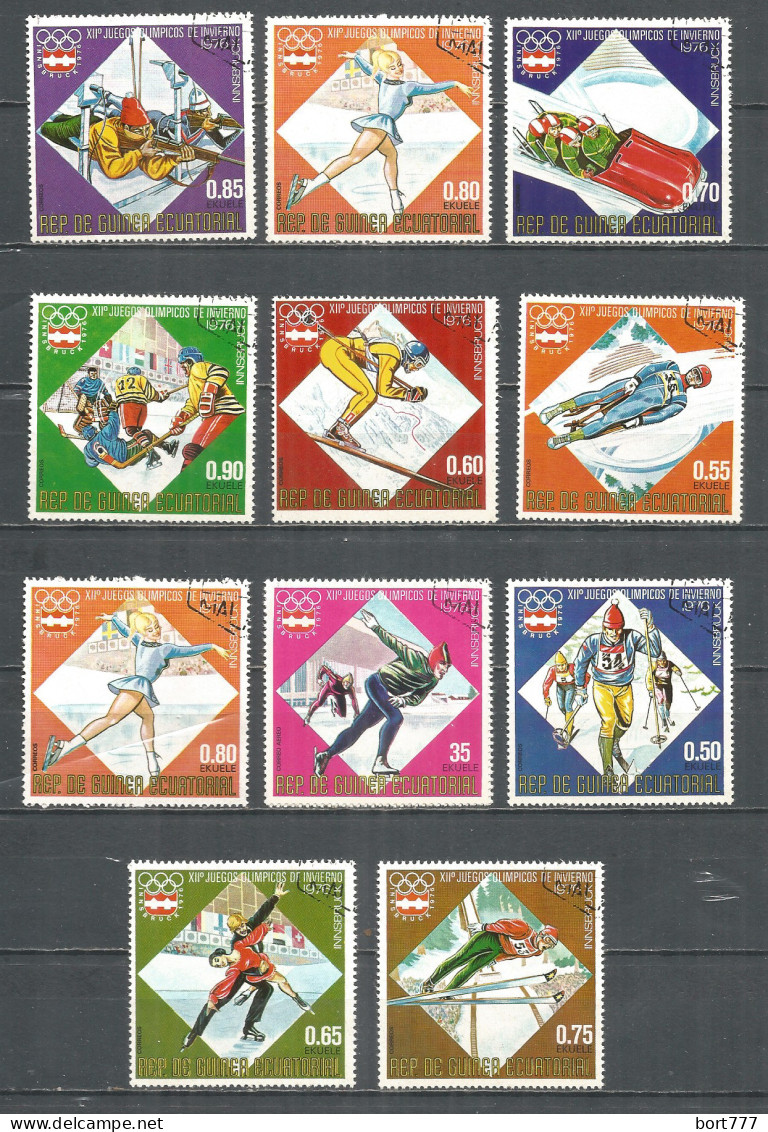 Equatorial Guinea 1976 Year , Used Stamps Set - Equatorial Guinea