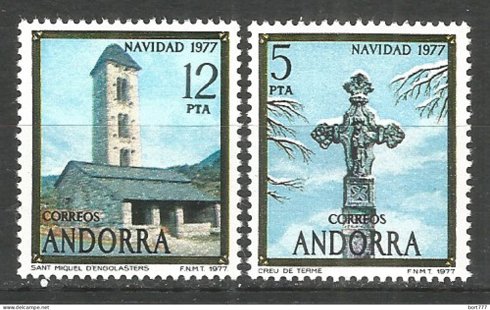 Spanish Andorra 1977 , Mint MNH (**) Stamps - Nuevos