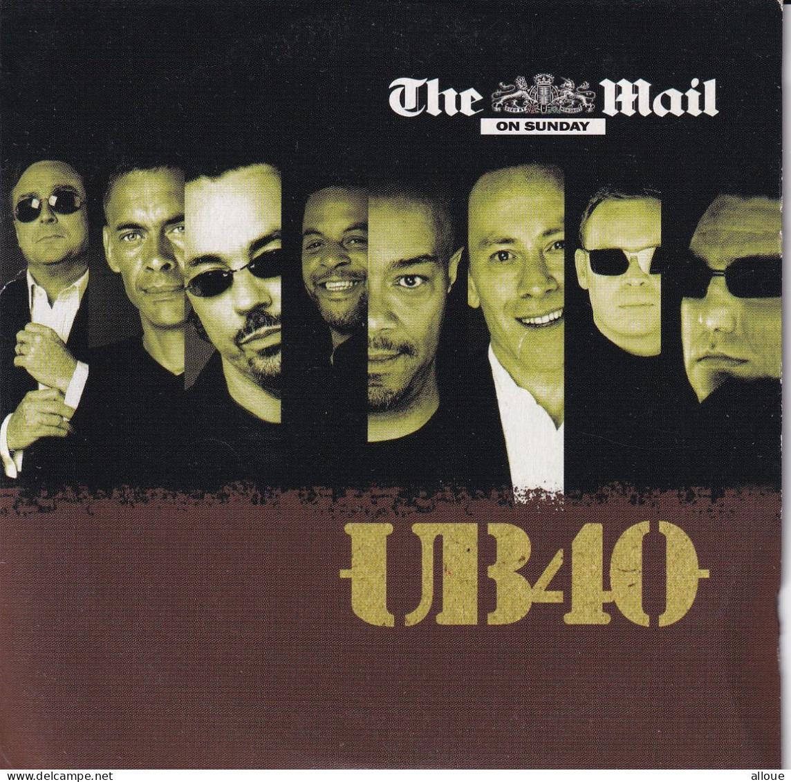UB 40 - CD THE SUNDAY TIME POCHETTE CARTON - UB 40 15 TITRES - Andere - Engelstalig