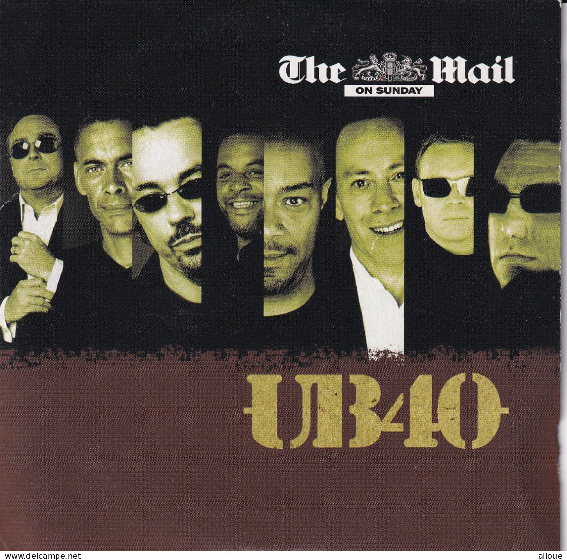 UB 40 - CD THE SUNDAY TIME POCHETTE CARTON - UB 40 15 TITRES - Other - English Music