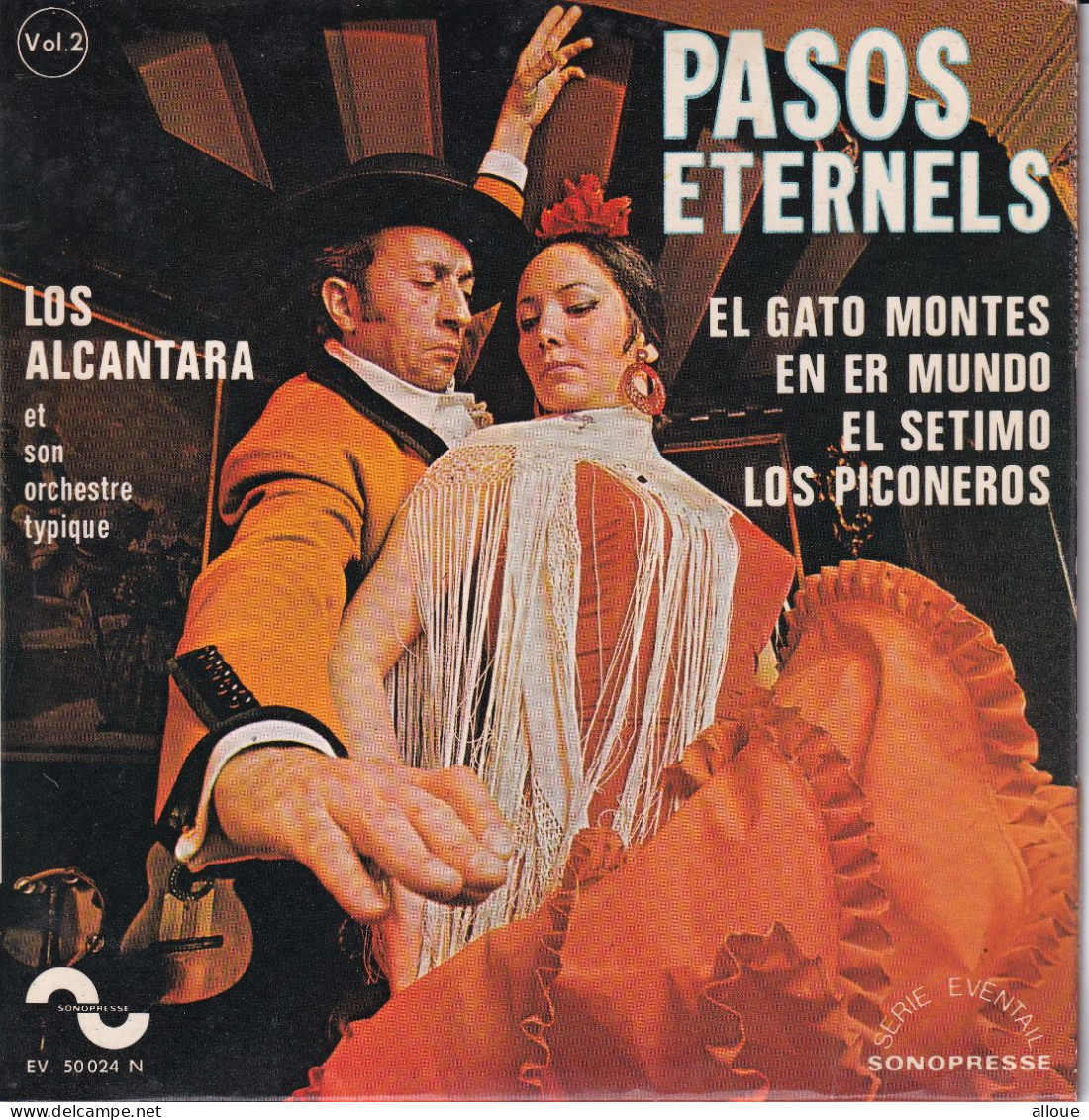 LOS ALCANTARA (PASOS ETERNELS)  - EP FR  - EL GATO MONTES + 3 - Wereldmuziek