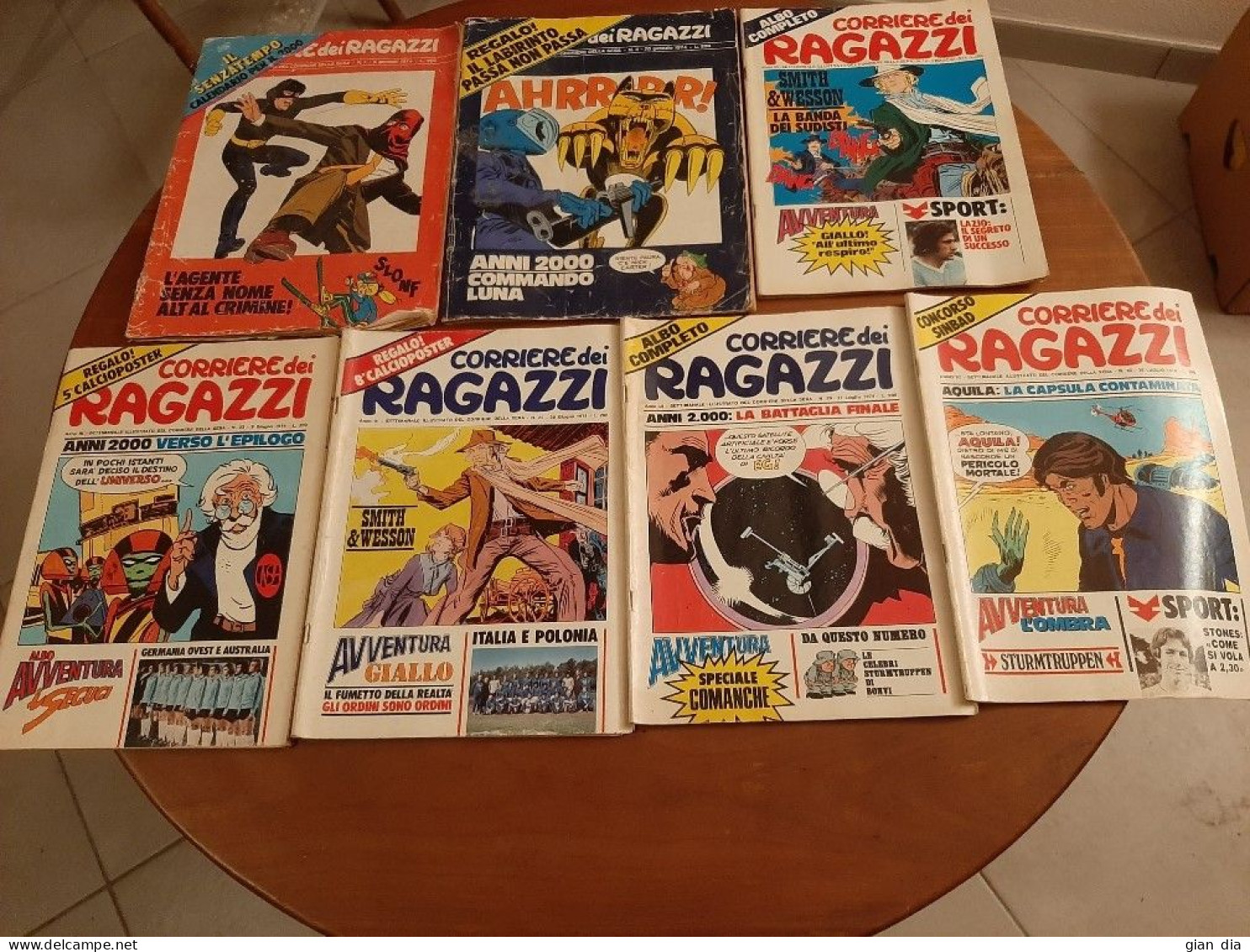 CORRIERE DEI RAGAZZI Ed.Corsera.Anno 1974.Lotto Di 18.Fascia 1-52.ALBO AVVENTURA - Corriere Dei Piccoli