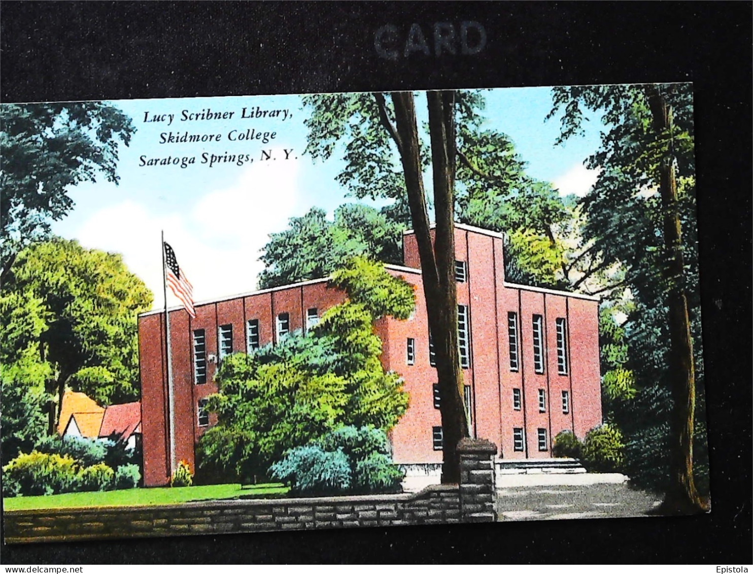 ► Roosevelt Baths Saratoga Springs N.Y.       POst Card    From Folder  Depliant 1940s - Saratoga Springs