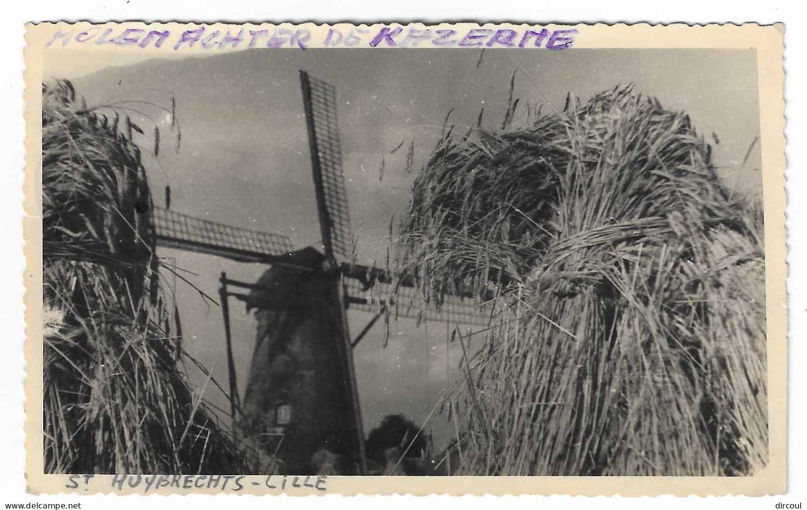 56156  St Huybrecht - Lille  Molen  Achter  De   Kazerne  Carte  Photo - Neerpelt