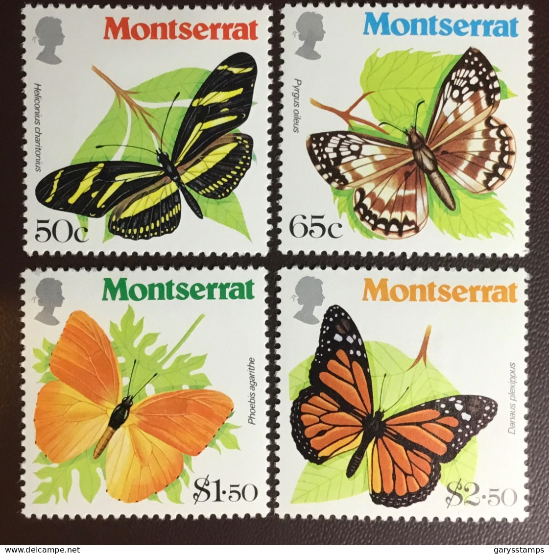Montserrat 1981 Butterflies MNH - Vlinders