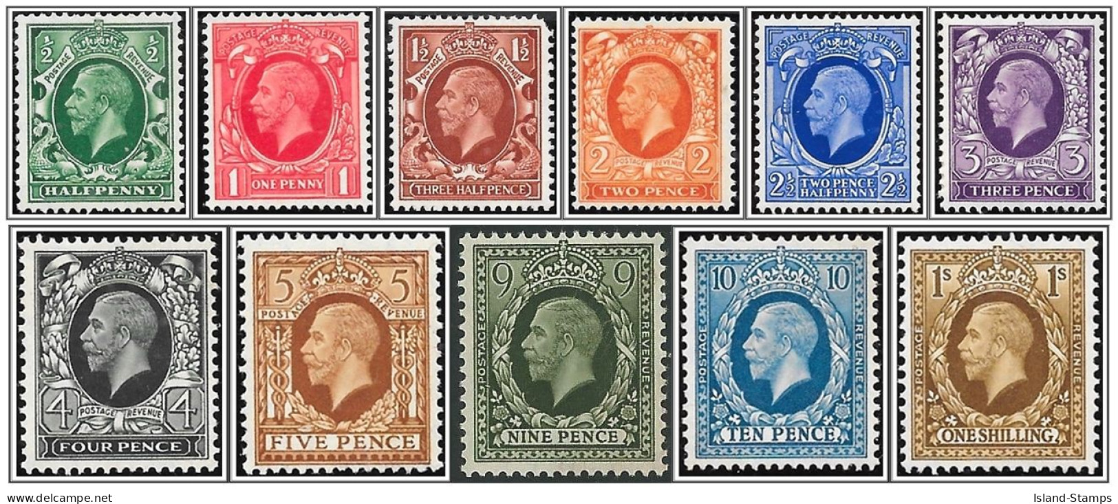 KGV Photogravure Set SG439-449 Mounted Mint Hrd2a - Unused Stamps
