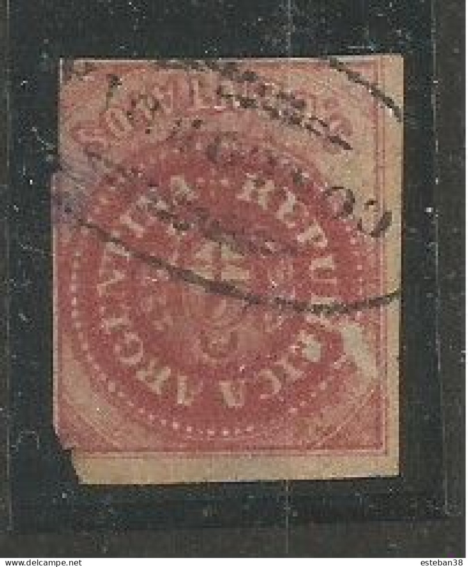 Escudito 5c C Ancha Matasello Concordia - Unused Stamps