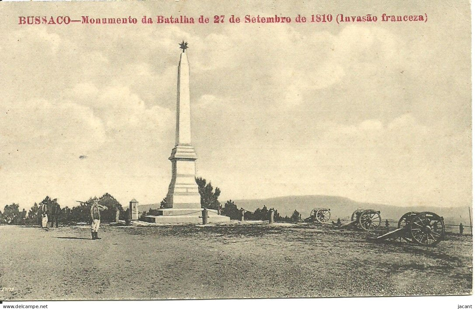 Portugal - Bussaco - Monumento Da Batalha De 27 De Setembro De 1810 - Invasão Francesa - Aveiro