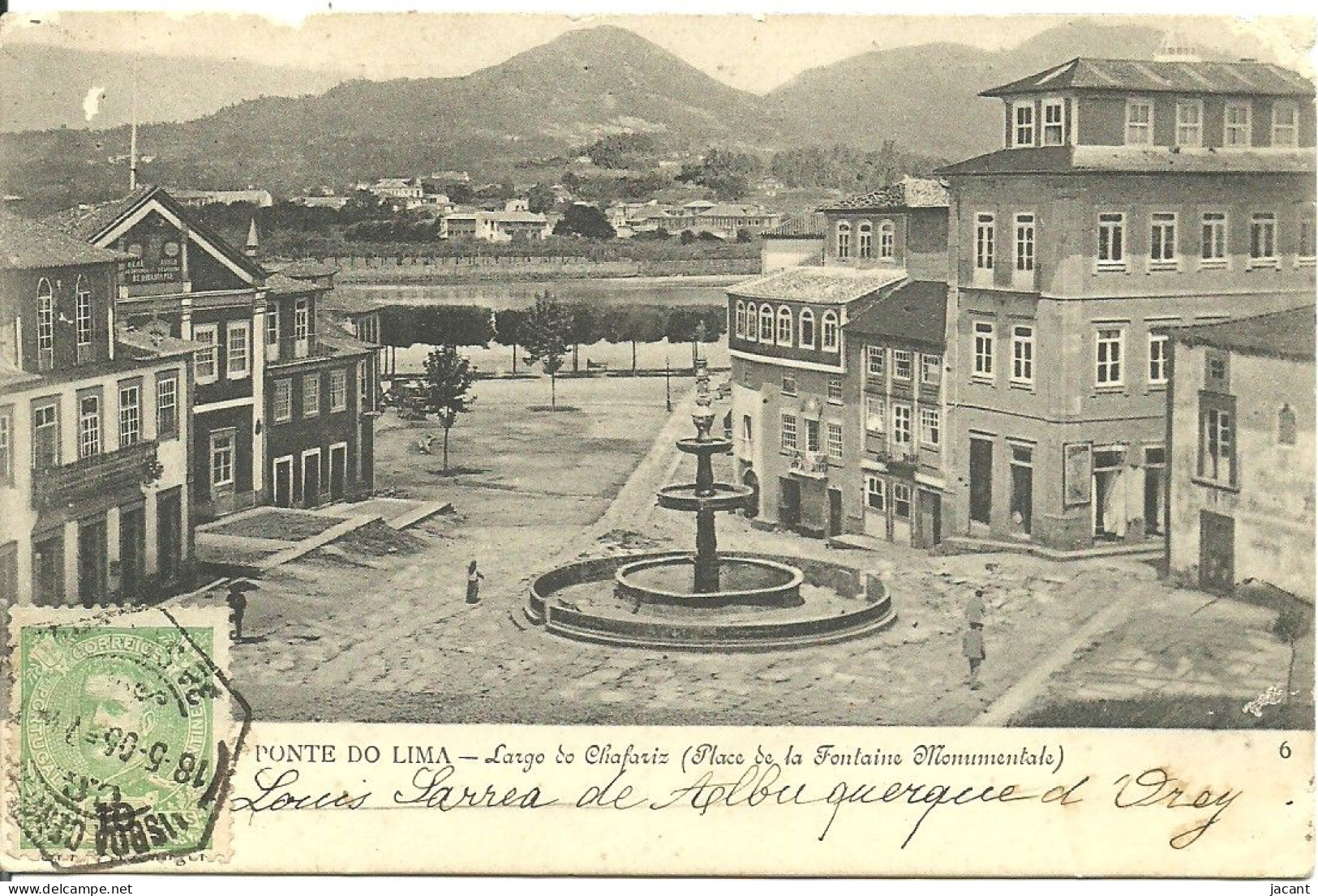 Portugal - Ponte De Lima - Largo Do Chafariz - Place De La Fontaine Monumentale - Viana Do Castelo
