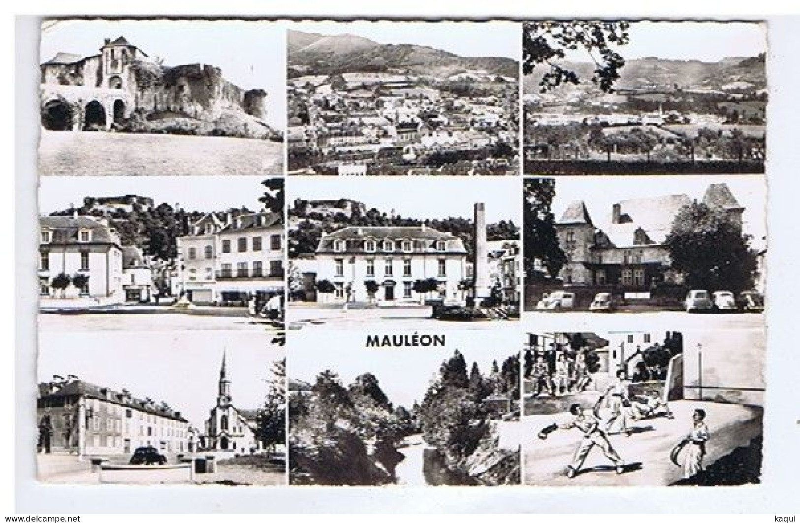 PYRENEES-ATLANTIQUES - MAULEON En 9 Vues - C.A.P. N° 1542 - Mauleon Licharre
