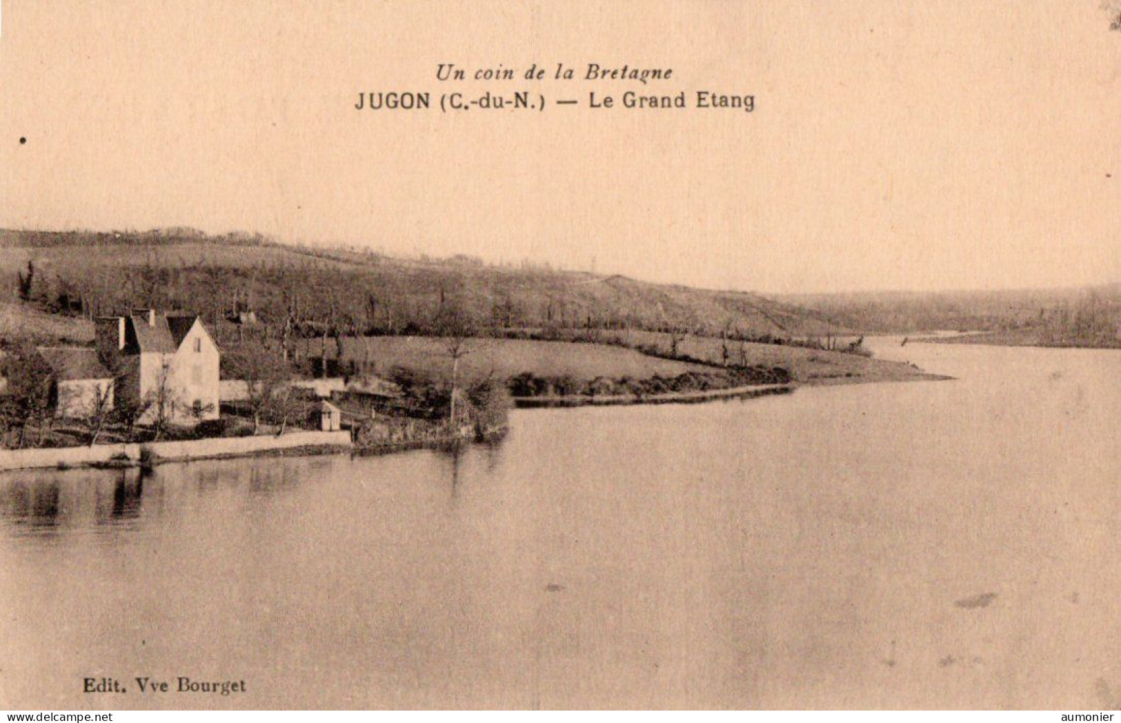 JUGON ( 22 ) - Le Grand Etang - Jugon-les-Lacs