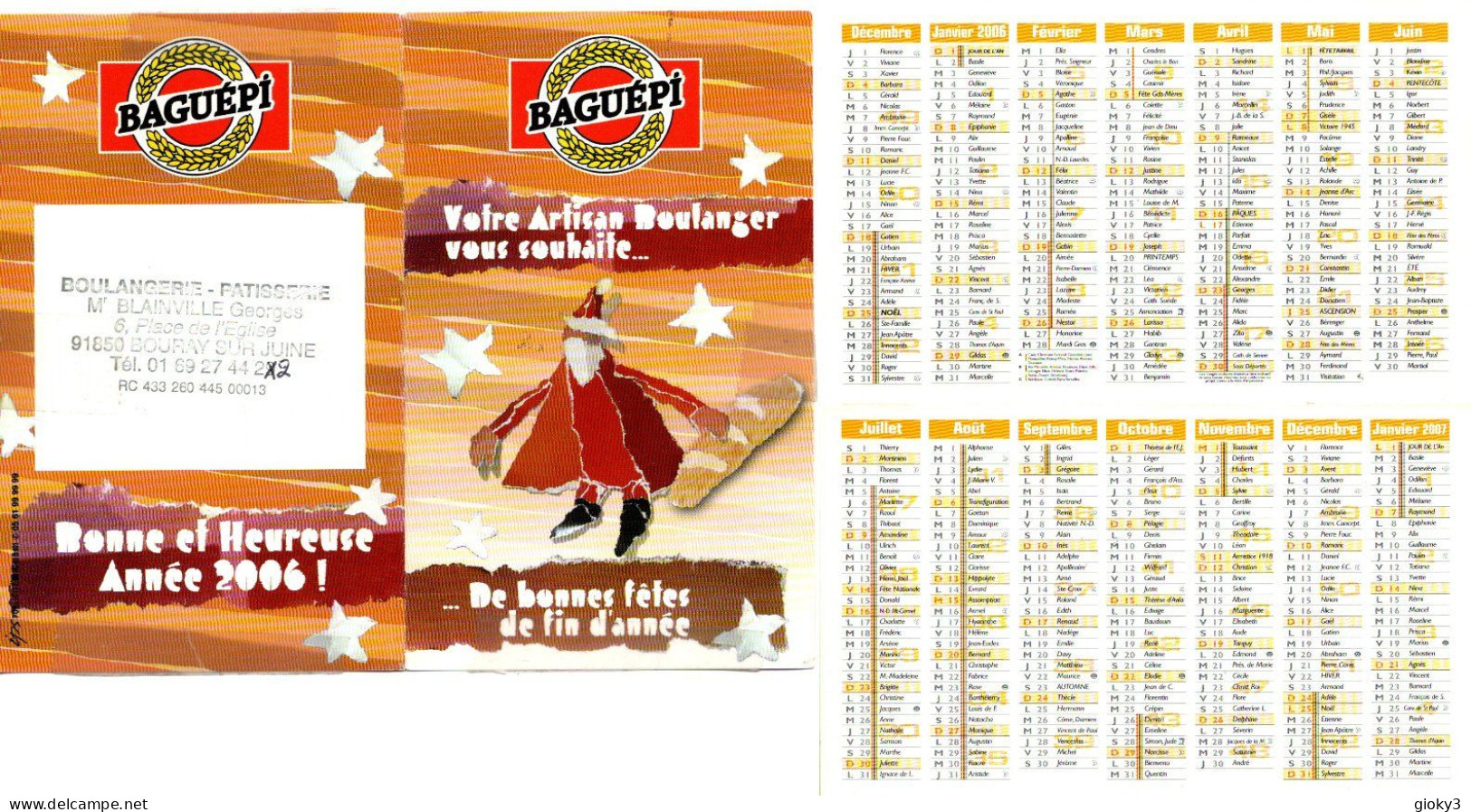 CALENDARIO FORMATO PICCOLO 2006 BAGUEPI' - Formato Piccolo : 2001-...