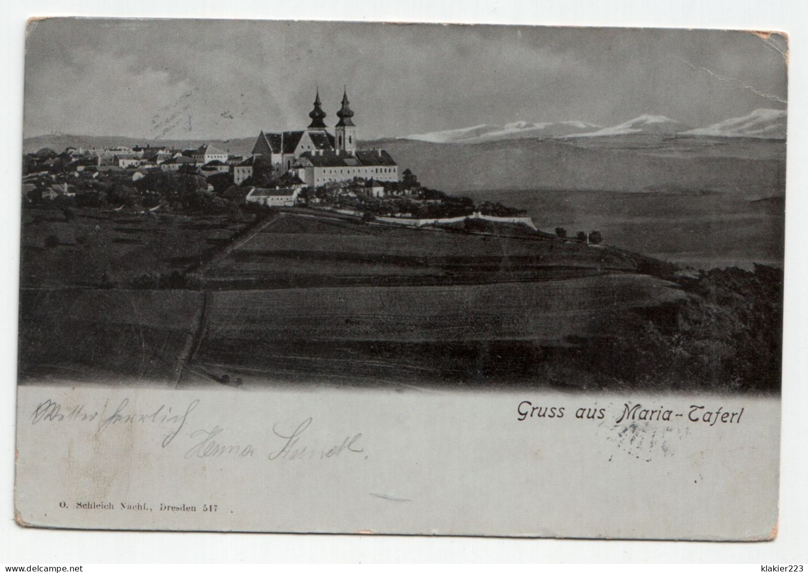 Gruss Aus Maria-Taferl. Jahr 1903 - Maria Taferl