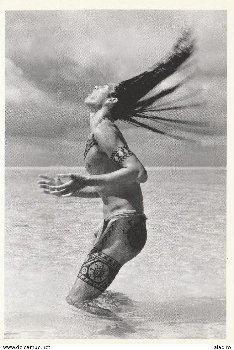 TAHITI TATTOOS, Gian Paolo Barbieri, 12 CP Cartes Postales D'Art, Taschen, Koln, Deutschland - TATOUAGES ETHNIQUES - Etnica & Cultura