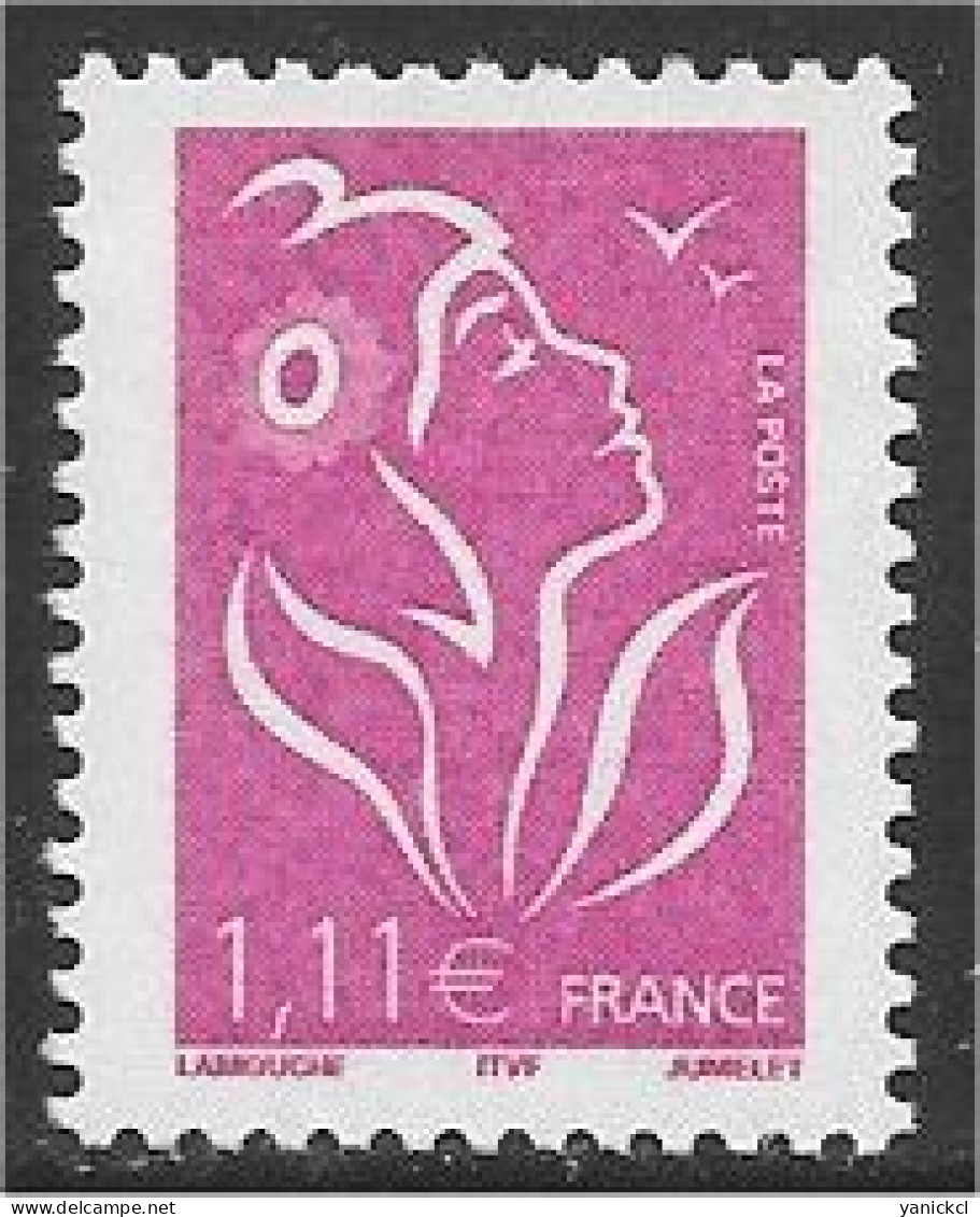 Marianne De Lamouche - 1,11€ - Lilas - ITVF - (2005) - Y & T N° 3740 ** - 2004-2008 Marianne Of Lamouche