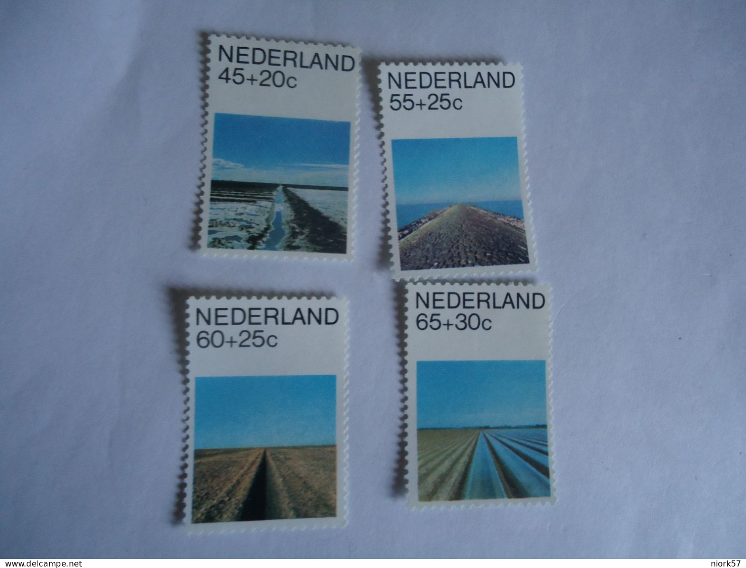 NETHERLANDS  MNH  SET 4   LANDSCAPES - Andere & Zonder Classificatie